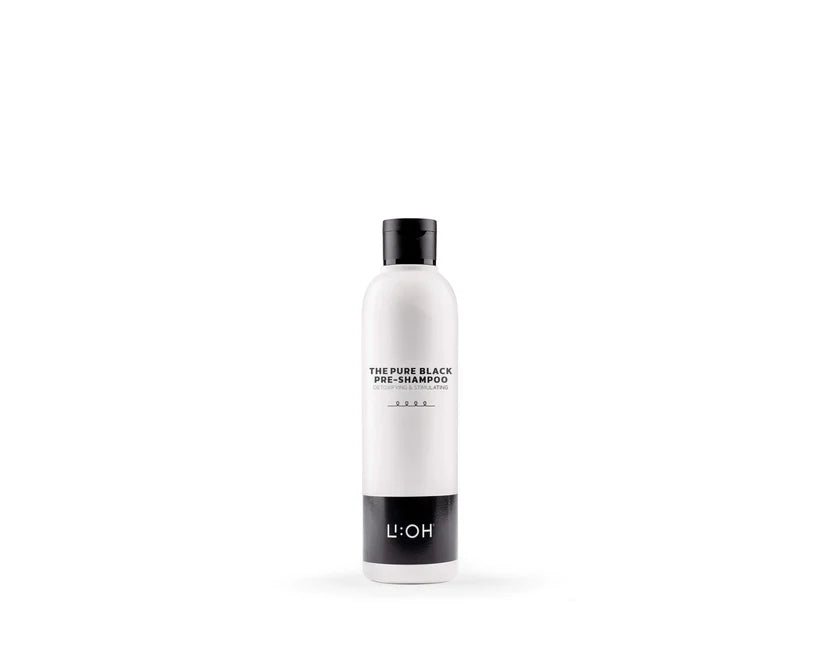 LI:OH The Pure Black Pre-Shampoo – Detoxifying & Simulating - Kalevia